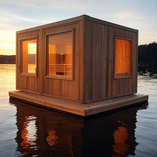 Floating Sauna: Der Trend auf dem Wasser