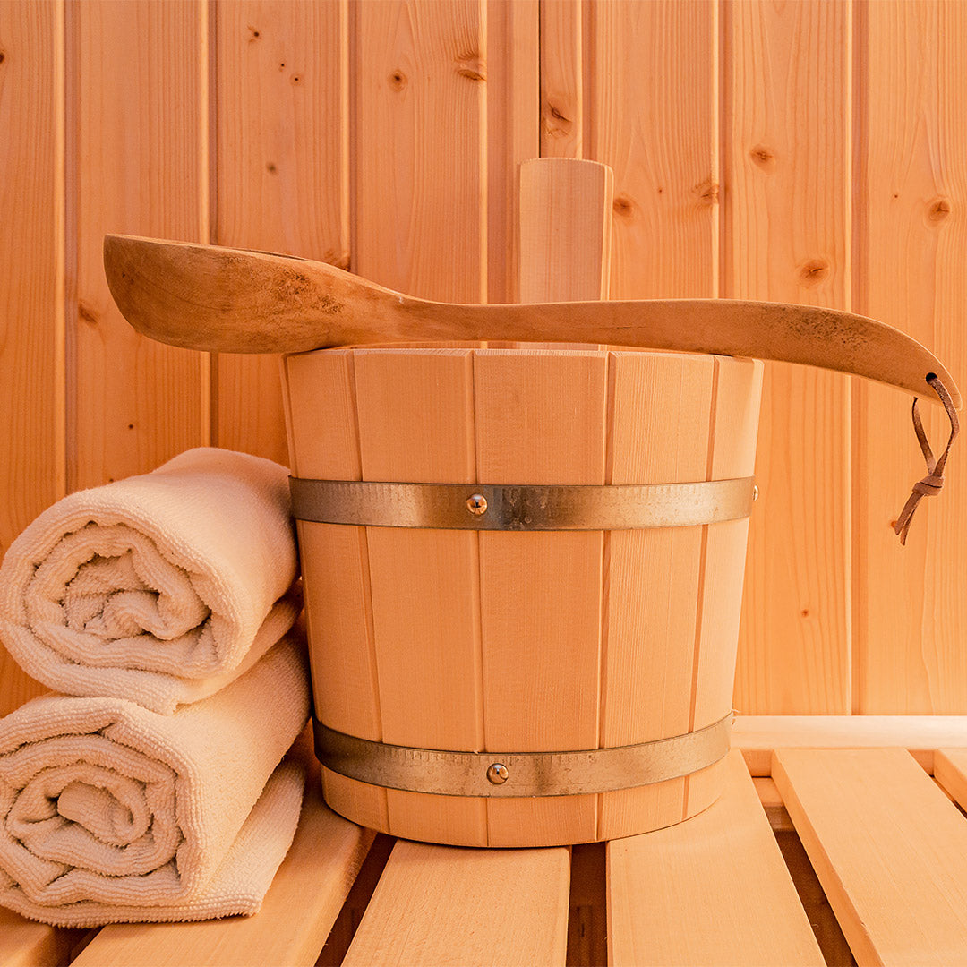 Aufgusseimer für die Sauna