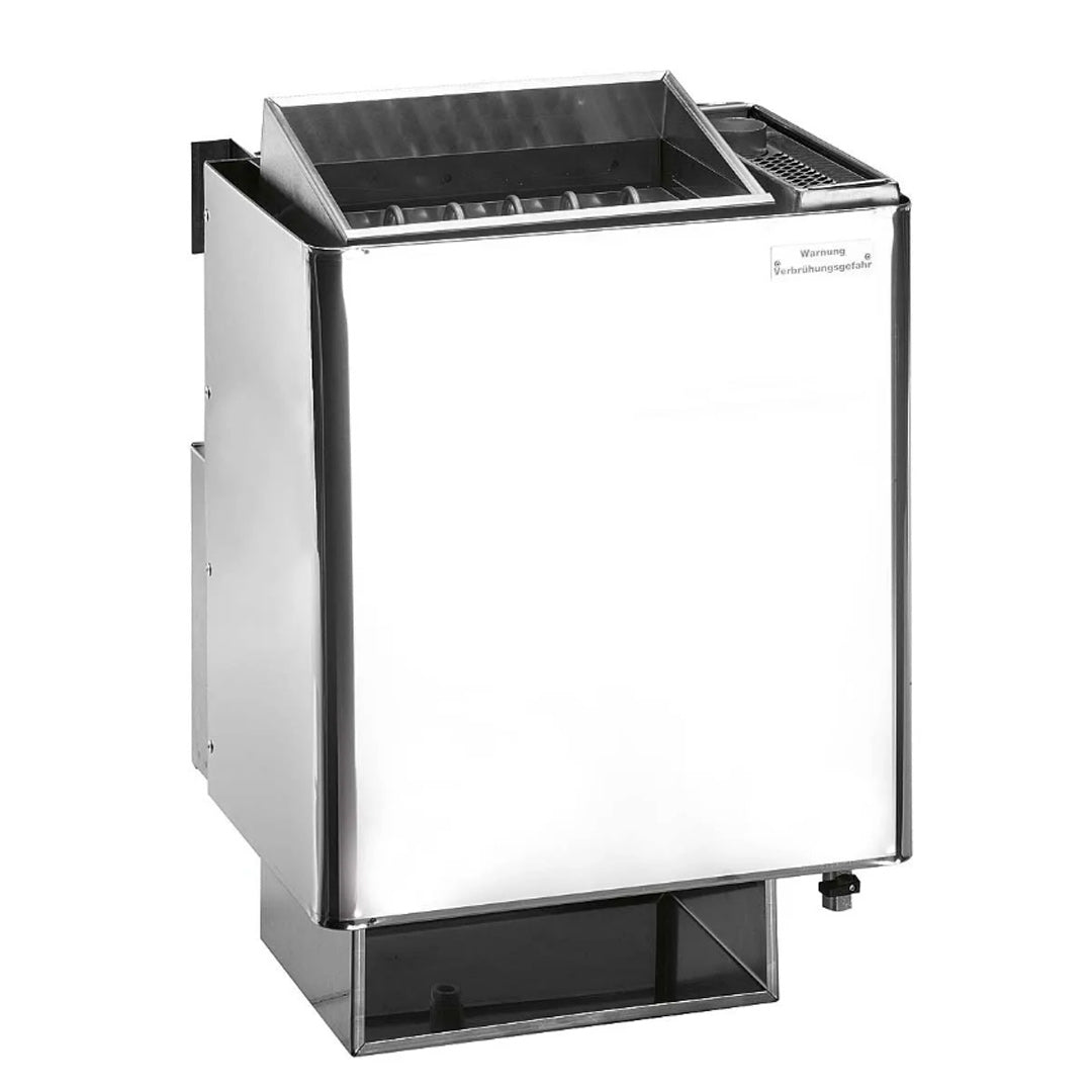 Elektro-Saunaofen mit Verdampfer in verschiedenen Leistungsstufen